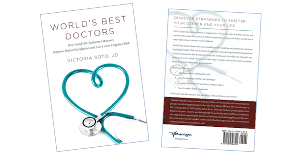 Front and back covers of World's Best Doctors by Victoria Soto, JD